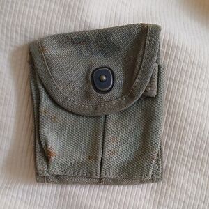Vintage Canvas Pouch